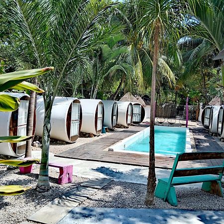 Kulu Tubohostel Bacalar Eksteriør bilde
