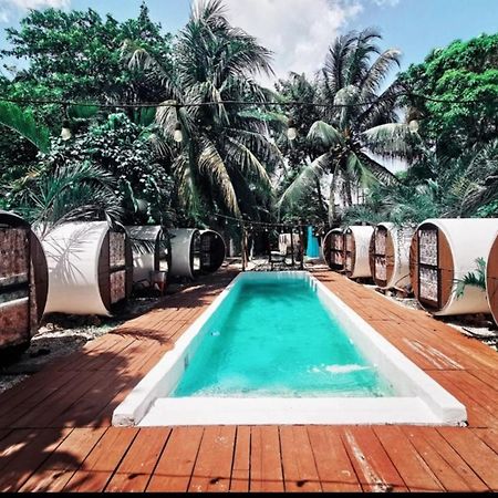 Kulu Tubohostel Bacalar Eksteriør bilde