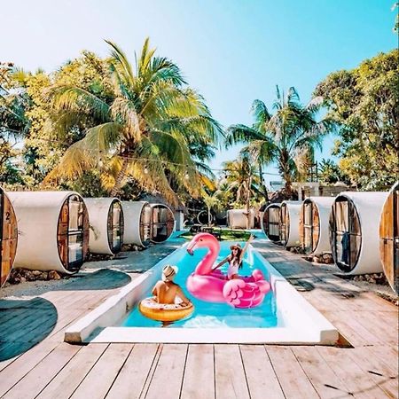 Kulu Tubohostel Bacalar Eksteriør bilde