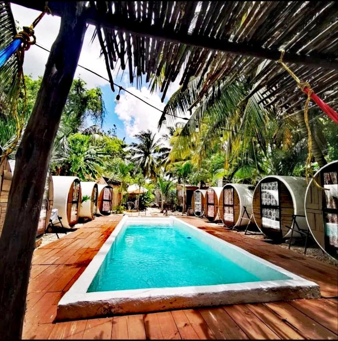 Kulu Tubohostel Bacalar Eksteriør bilde