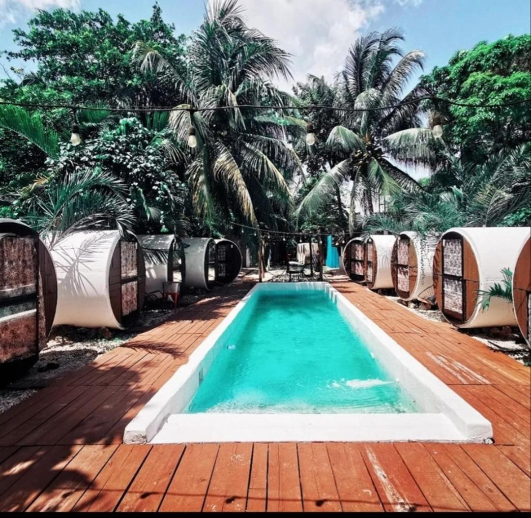 Kulu Tubohostel Bacalar Eksteriør bilde