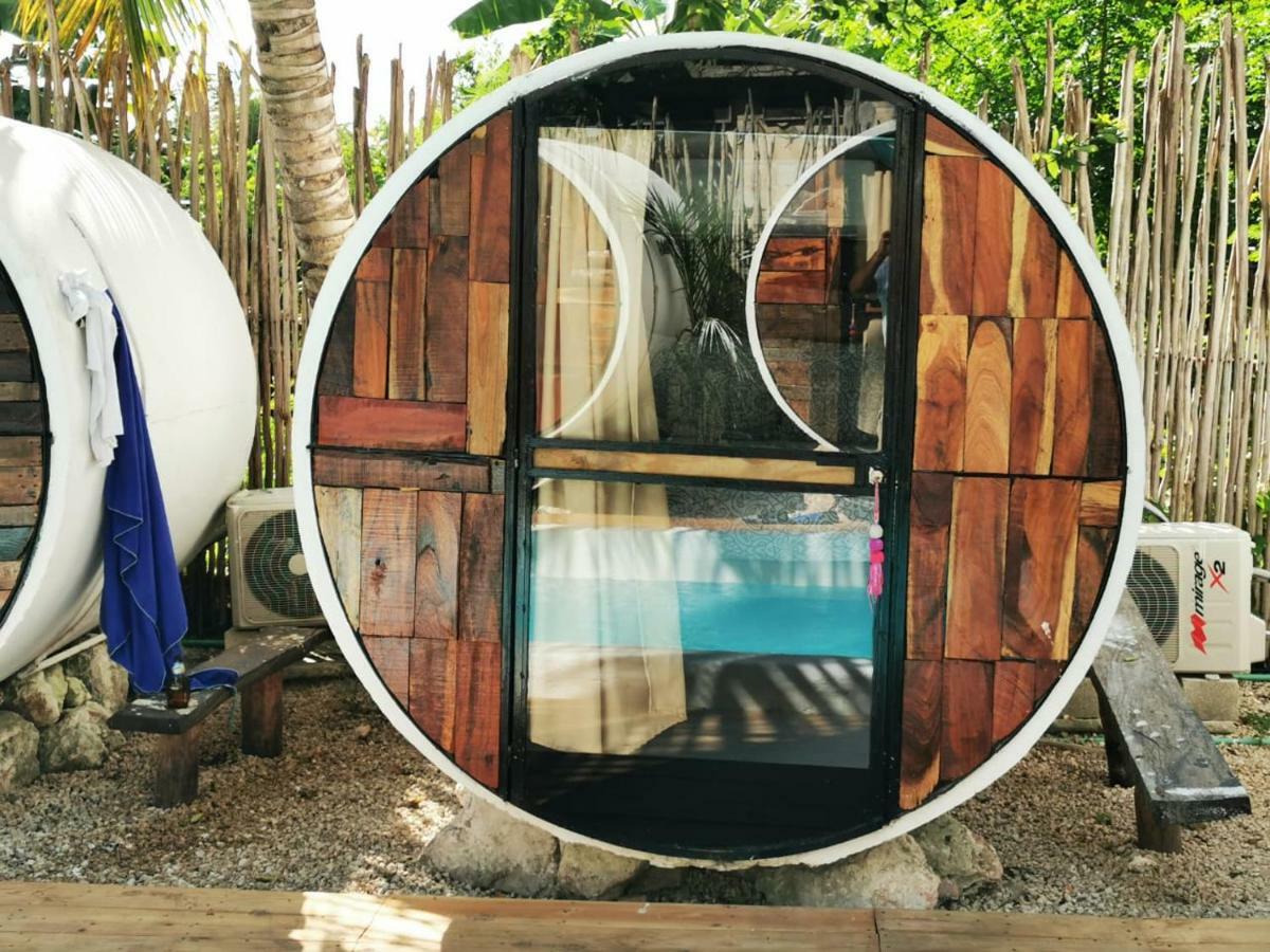 Kulu Tubohostel Bacalar Eksteriør bilde